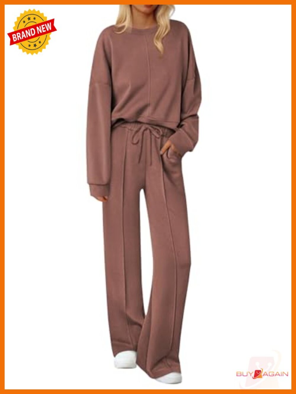 Women's 2 Piece Long Sleeve Pajama Set Soft Pjs Loungewear